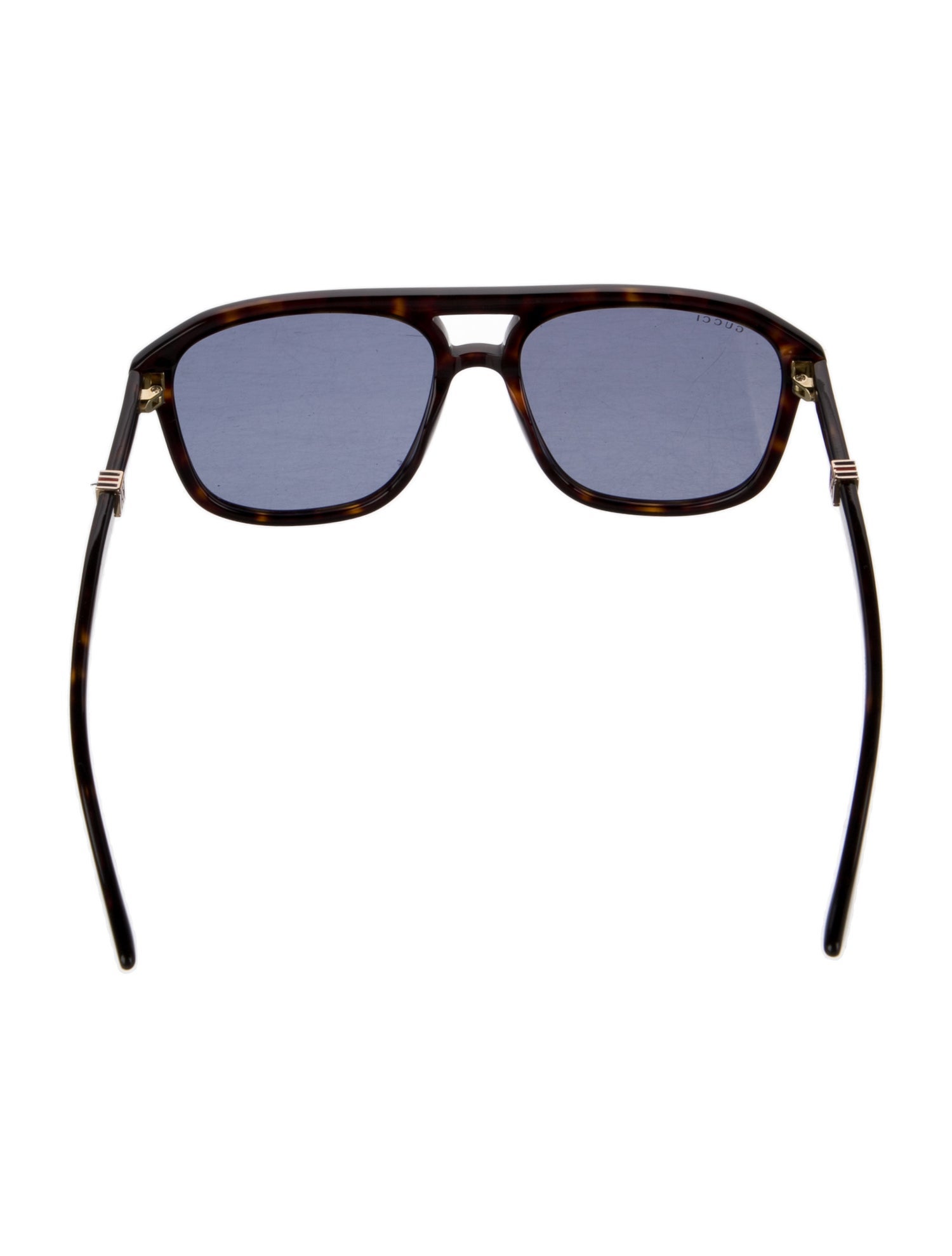 Gucci Web Accent Oversize Sunglasses